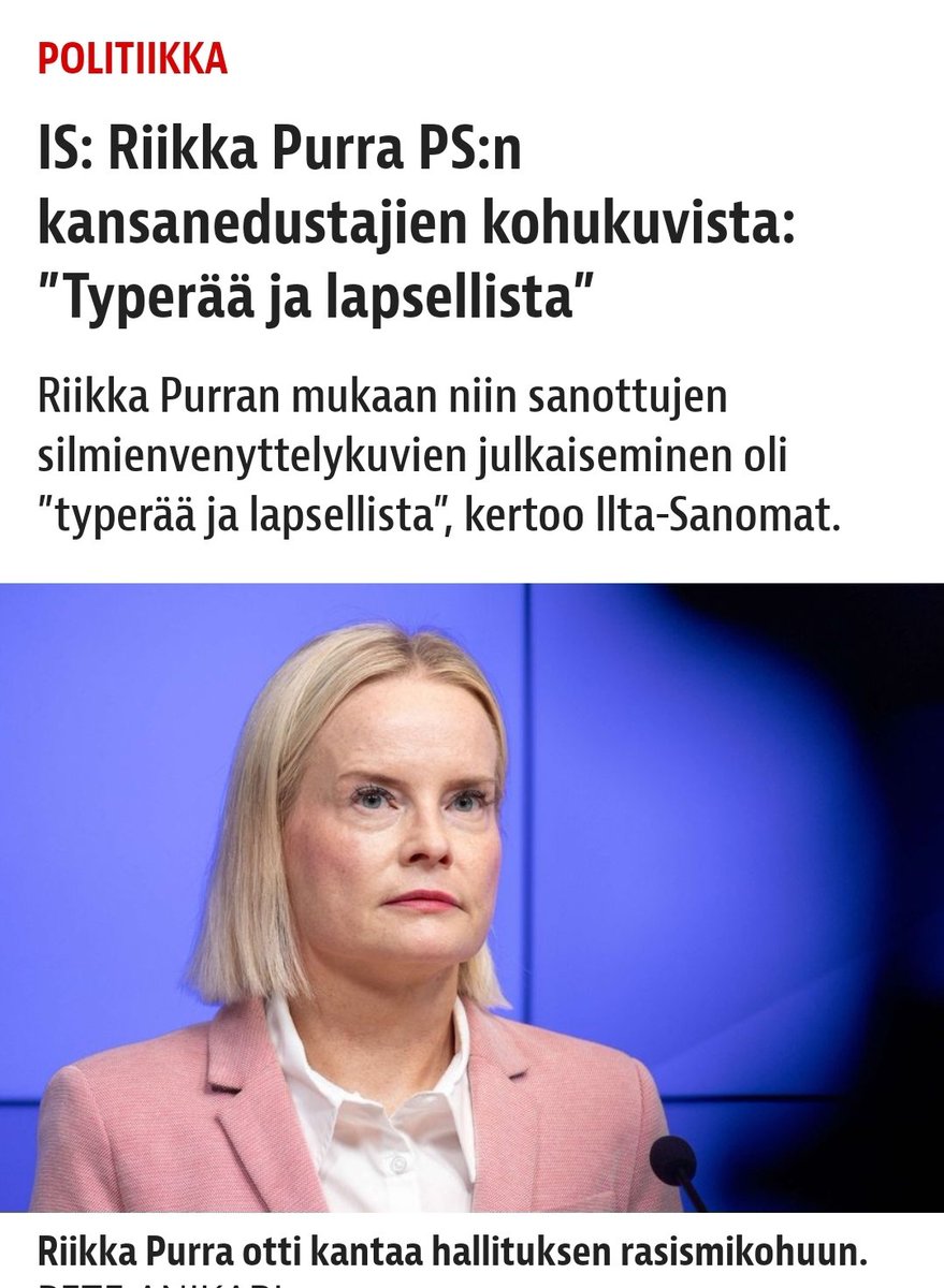 taskivei's tweet image. Purralta lipsahti totuus. Persut ovat typeriä ja lapsellisia.