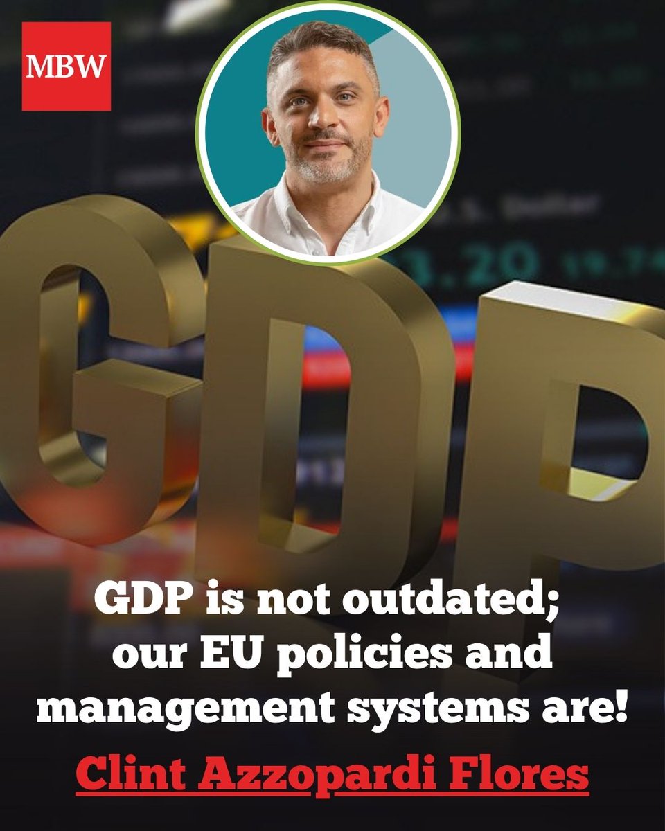 GDP is not outdated; our EU policies and management systems are! maltabusinessweekly.com/gdp-is-not-out… via <a href="/businessmalta/">Malta Business Weekly</a>