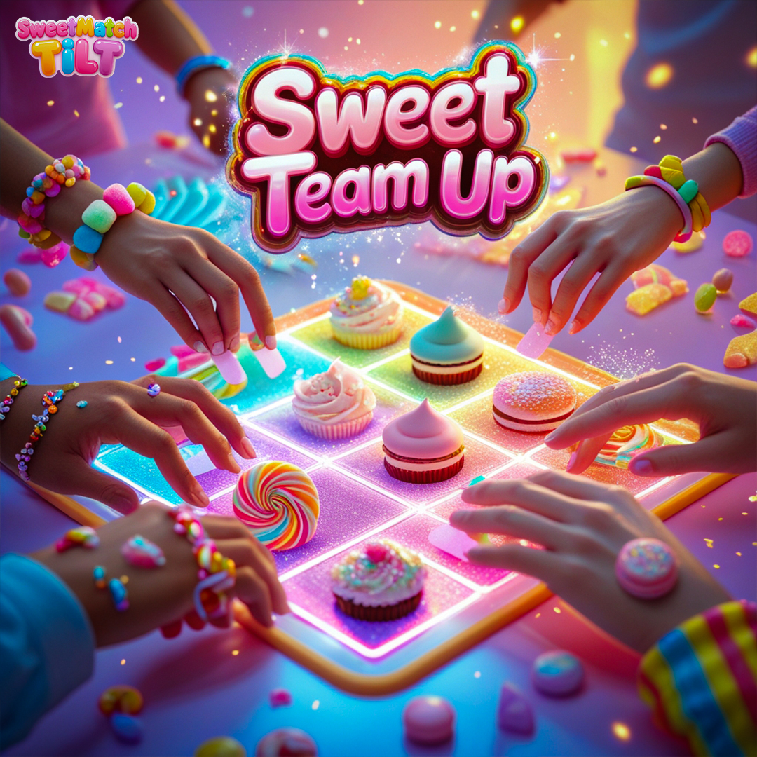 SweetMatchTilt's tweet image. Play with friends, share candy rewards, and climb together! 🤝🍬
#SweetMatchTilt #TeamPlay #CandyFriends #MultiplayerFun #SocialFlip