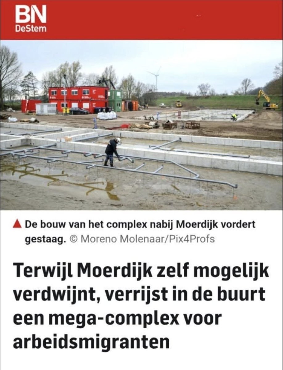 Dit is toch aan de bewoners van Moerdijk niet uit te leggen. Wat een schoffering naar eigen autochtone bewoners.