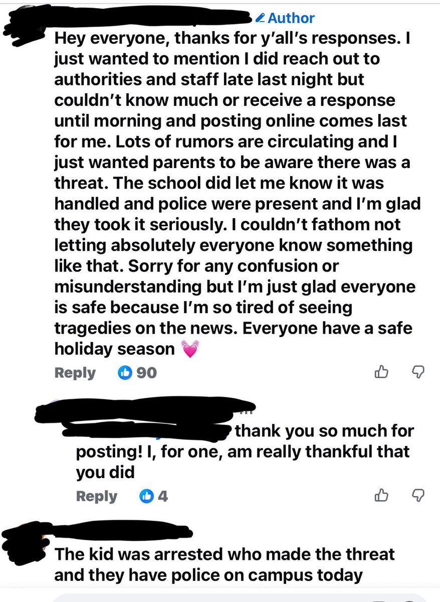 NickelBagsArt's tweet image. School shooting thwarted by concerned student, attentive parent who alerted authorities and the community upon learning of the threat. 
Great Job Students! 👏🏻Great Job Mom! 👏🏻 Great Job Police! 👏🏻#Alabama #StopSchoolShootings