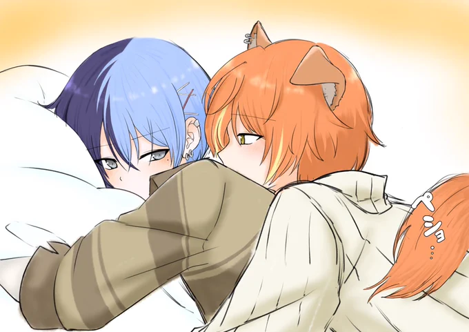 # 今年も残りわずかなので今年一番伸びた絵を貼る みんな犬プン大好きだもんね