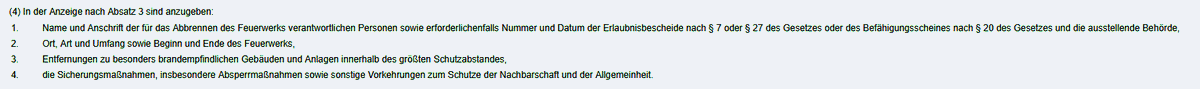 Lexi_4711's tweet photo. @DidiDohle Ich habe noch mal Antwort bekommen. Man bezieht sich jetzt auf 1.SprengV §23 3., da ist von Anzeige die Rede, geht um Großfeuerwerk also höher als F2. Und man prüft quasi nur ob die Unterlagen vollständig sind. Wie bei der BauO, was da wirklich passiert, weiß niemand. https://t.co/8TTSEfjhAi