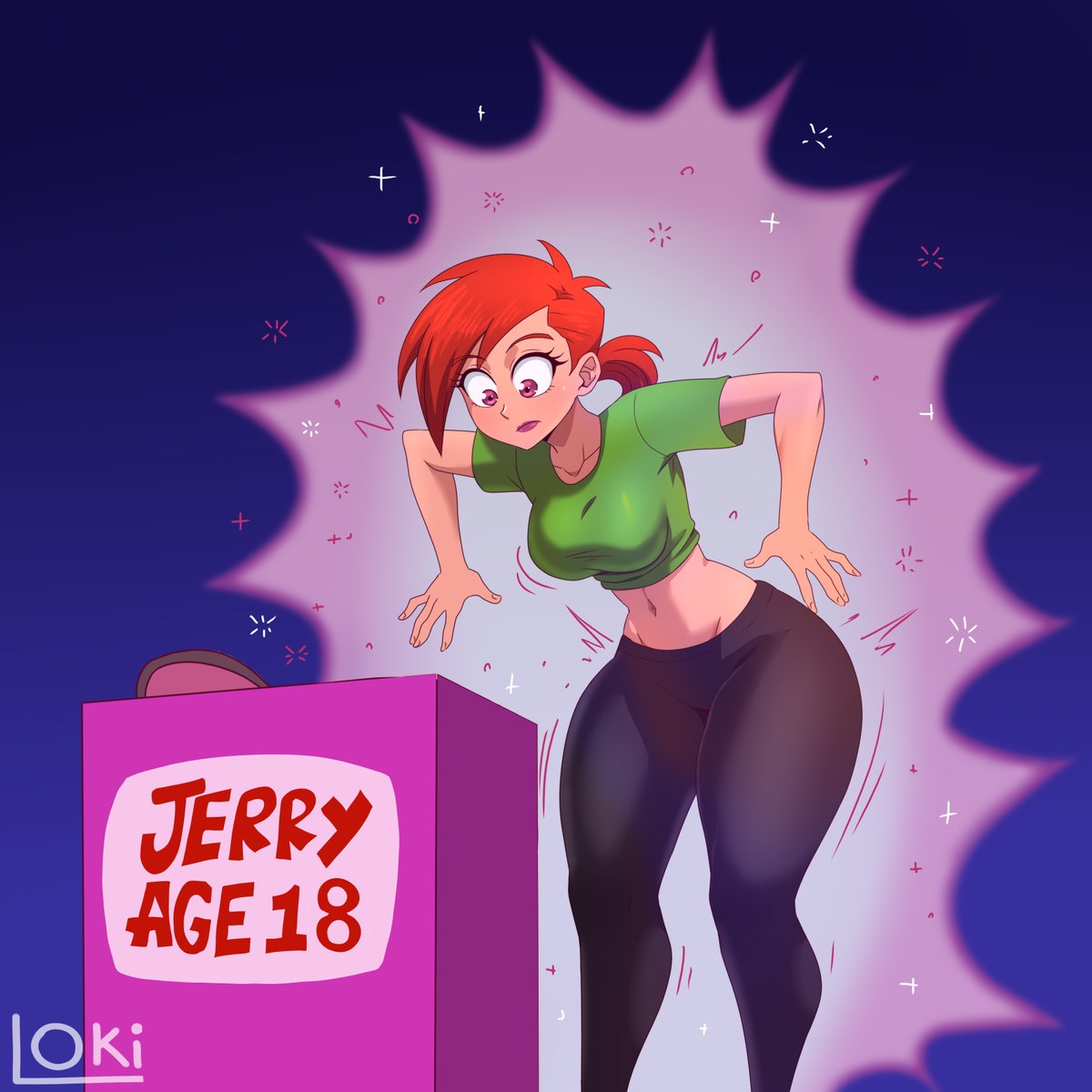 LokiDrawsArt tweet media