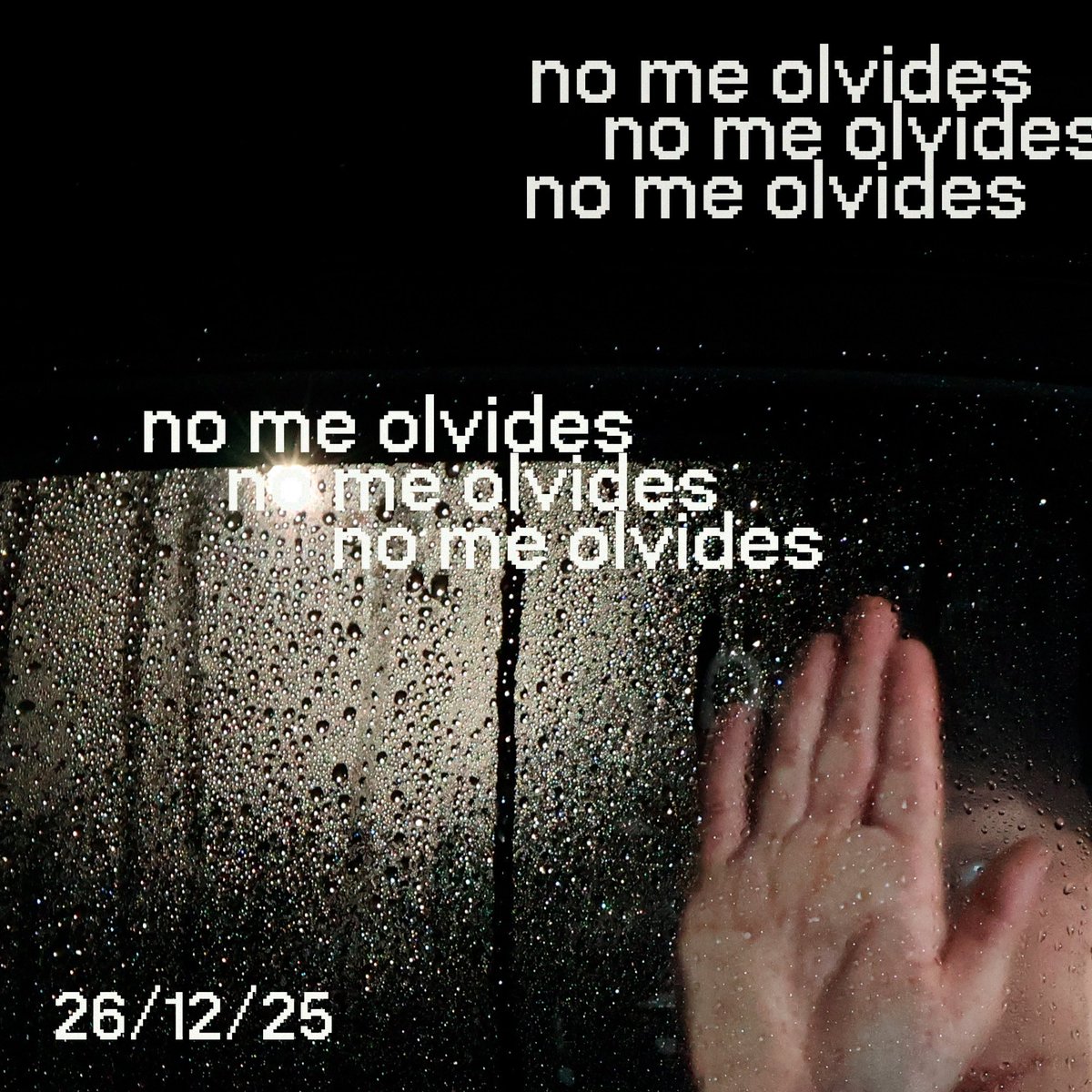 lamejorwea's tweet photo. voy a sacar el primer single de mi proyecto solista Mansie⭐️

'no me olvides' disponible viernes 26/12/25 en todas las plataformas🌹 https://t.co/xAMR01XdWV