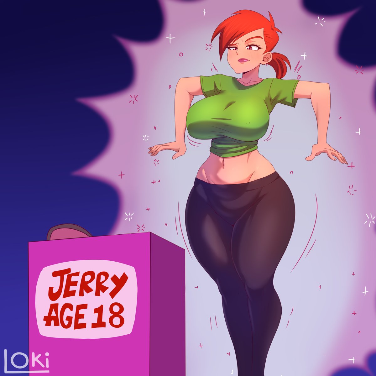 LokiDrawsArt tweet media