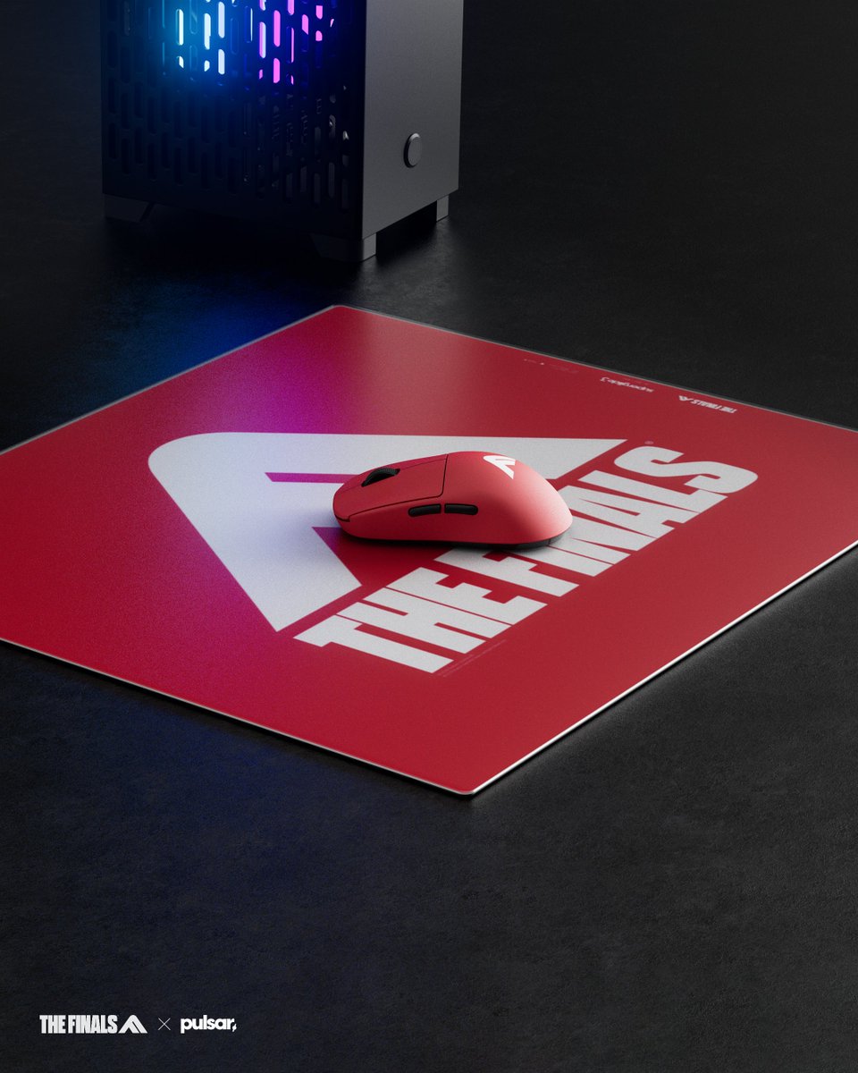 reachthefinals's tweet photo. Your setup, upgraded for the arena.
@PulsarGears X2 CrazyLight: THE FINALS Edition is back in limited stocks!

Available online on the Embark Merch Store: https://t.co/37JECGMgrb https://t.co/Ffn6gByQtY