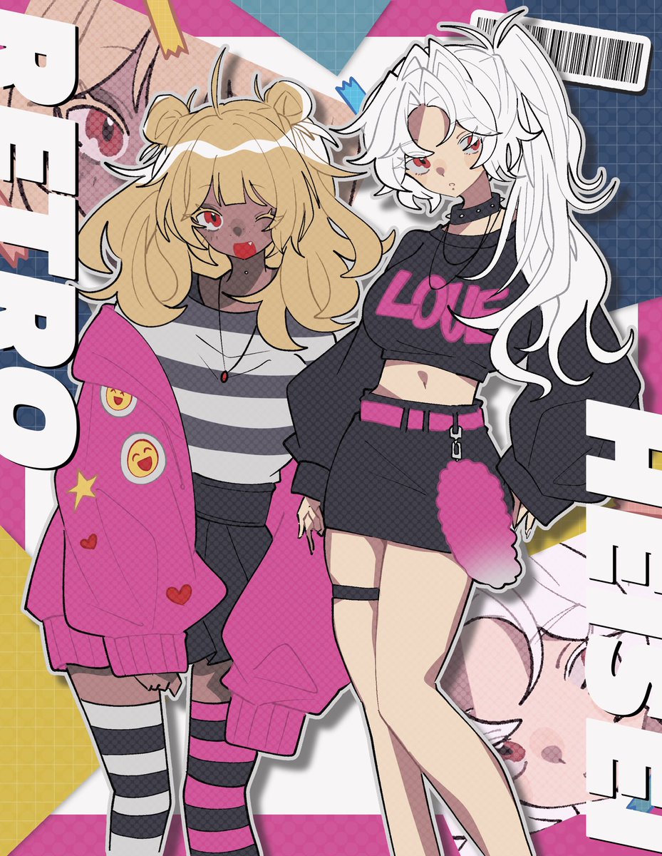 イラスト有償依頼 ありがとう ございました 🫶🏻︎💕︎︎ #illustration #イラスト #有償