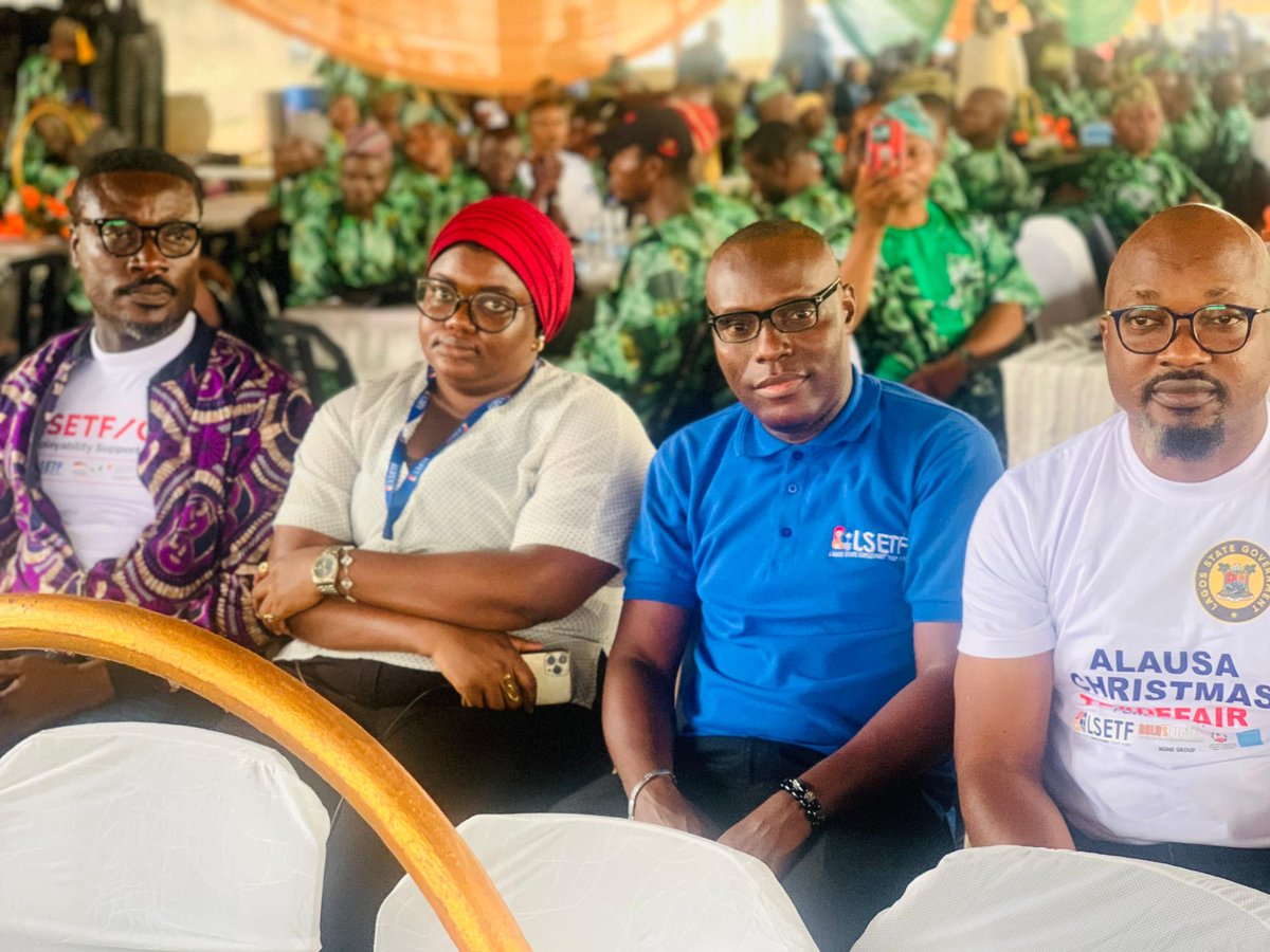 LSETF's tweet image. Building Lagos, one craft at a time! 🪵🇳🇬
We joined the PCFA for their 15th Carpenter’s Day celebration to share how LSETF supports artisans through: 
Access to Finance, Upskilling Programs, Business Growth Support

LSETF is truly for everyone!

#LSETF #PCFA #citizensoflsetf