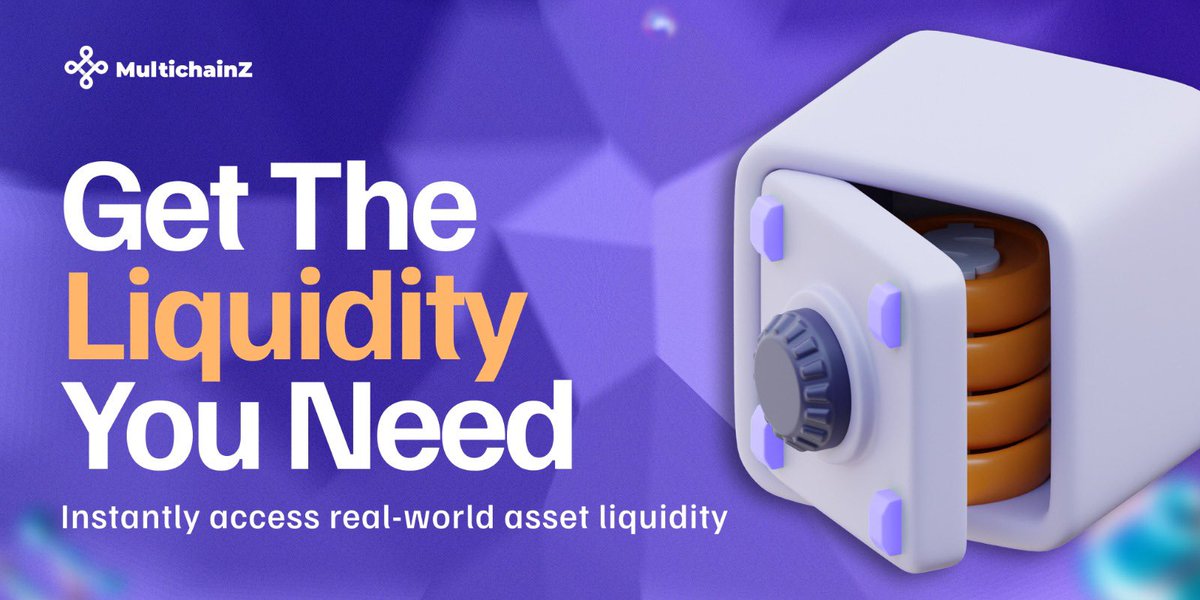 MultichainZ_'s tweet photo. Liquidity shouldn’t be locked away.

With MultichainZ, your assets don’t just sit idle… they work for you.
 Access liquidity instantly, stay exposed, and unlock capital without selling.

No delays. No middlemen. Just onchain liquidity when you need it. https://t.co/bpbNbjJ6kc