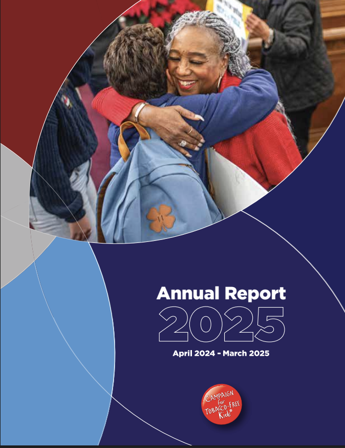 campaign for tobacco We're proud to present our 2025 Annual Report. It highlights the tremendous  progress of @TobaccoFreeKids and our @IncubatorGHAI in advancing policies  that protect kids, improve health and save lives in the United