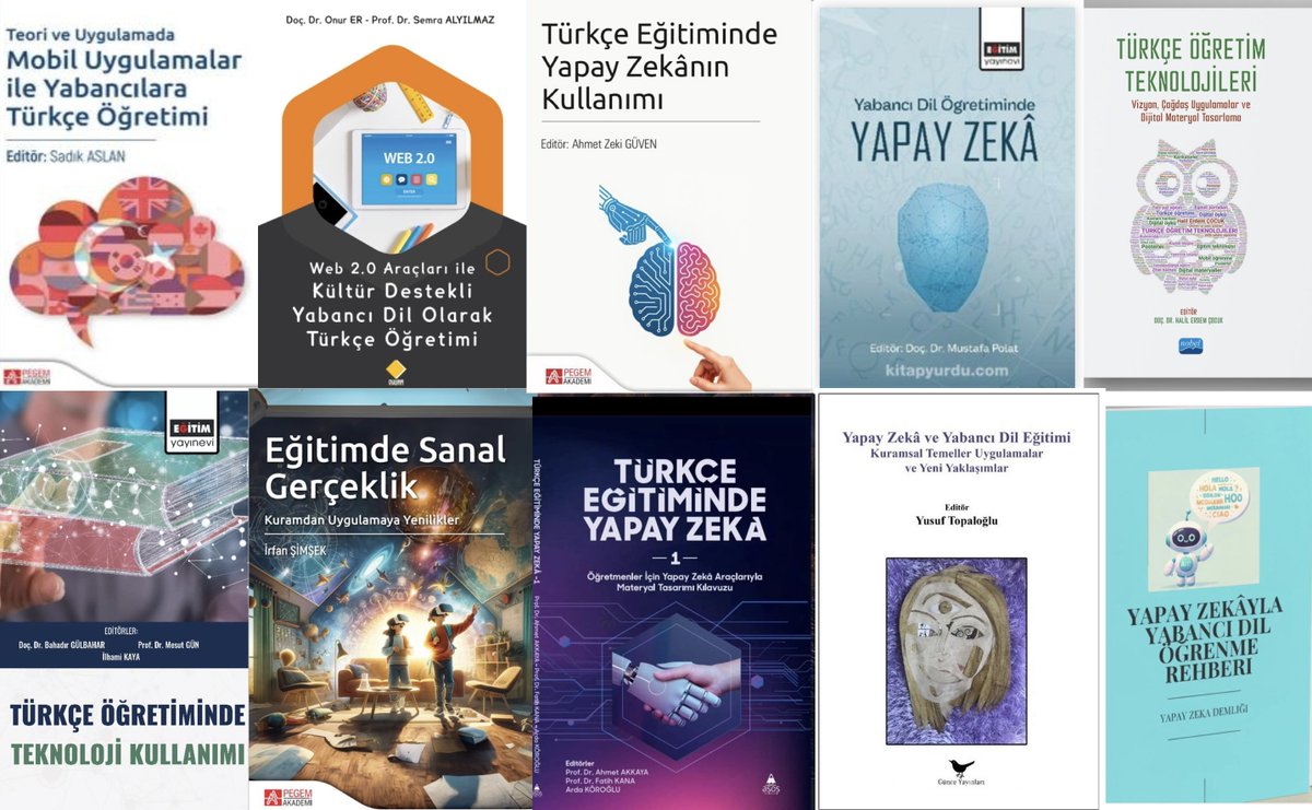 dilci_linguist's tweet photo. Dil öğretimi ve teknoloji kullanımı ile ilgili son yıllarda paylaştığım kitaplar https://t.co/2MgoZFMKUE