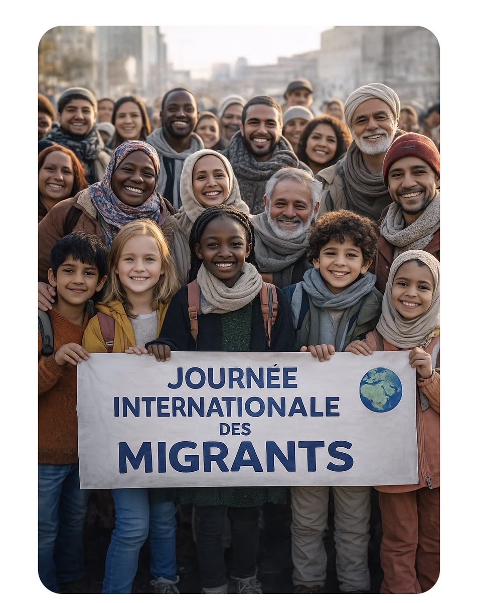 actinele1's tweet photo. #18decembre #Journéeinternationale des #migrants, une grande  avancée pour la  #protection des #droits de tous les travailleurs migrants et des membres de leur famille.@MdpMouvement @PierreMoze @Taheron99 @Fmercier2017 @JeanCouthures @LDH_Fr @humanite_fr @lagazette https://t.co/2CNlxfzJs7