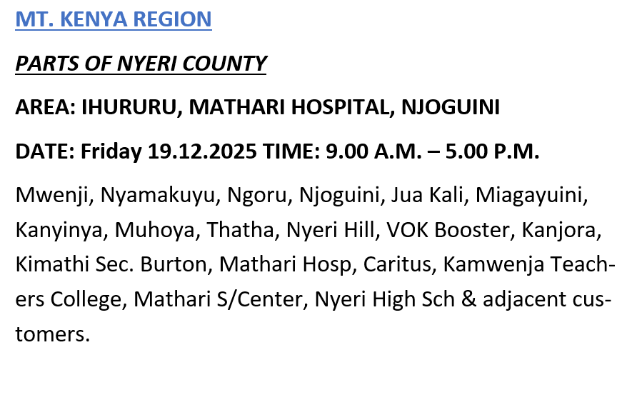 Kenya Power tweet media