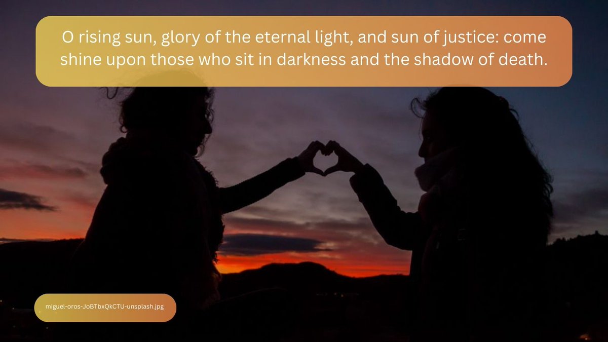 srjudithl's tweet photo. #Advent, #AdventWeek3, #Benedictine, #challenge, #Dawn, #gospel, #Hope, #kingdom, #KingdomValues, #lectiodivina, #LightInDarkness, #LightOfChrist, #love, #newlife, #OAntiphons, #OOriens, #trust New blog post for O Oriens, the 5th O antiphon on https://t.co/cq1ZuXUOxg https://t.co/yxqDdQ9IXX