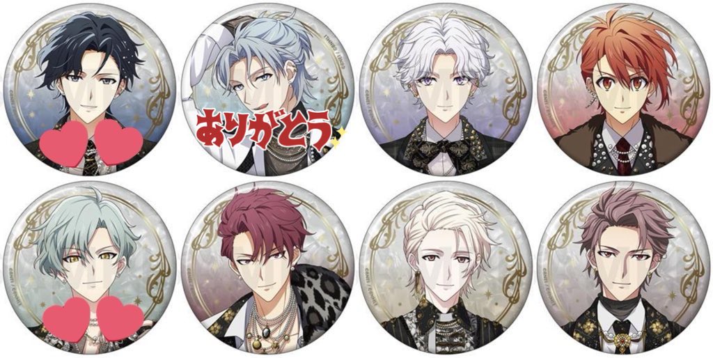 交換】アイドリッシュセブン アイナナ EXPO 缶バッジ ABOX 譲:壮五 陸