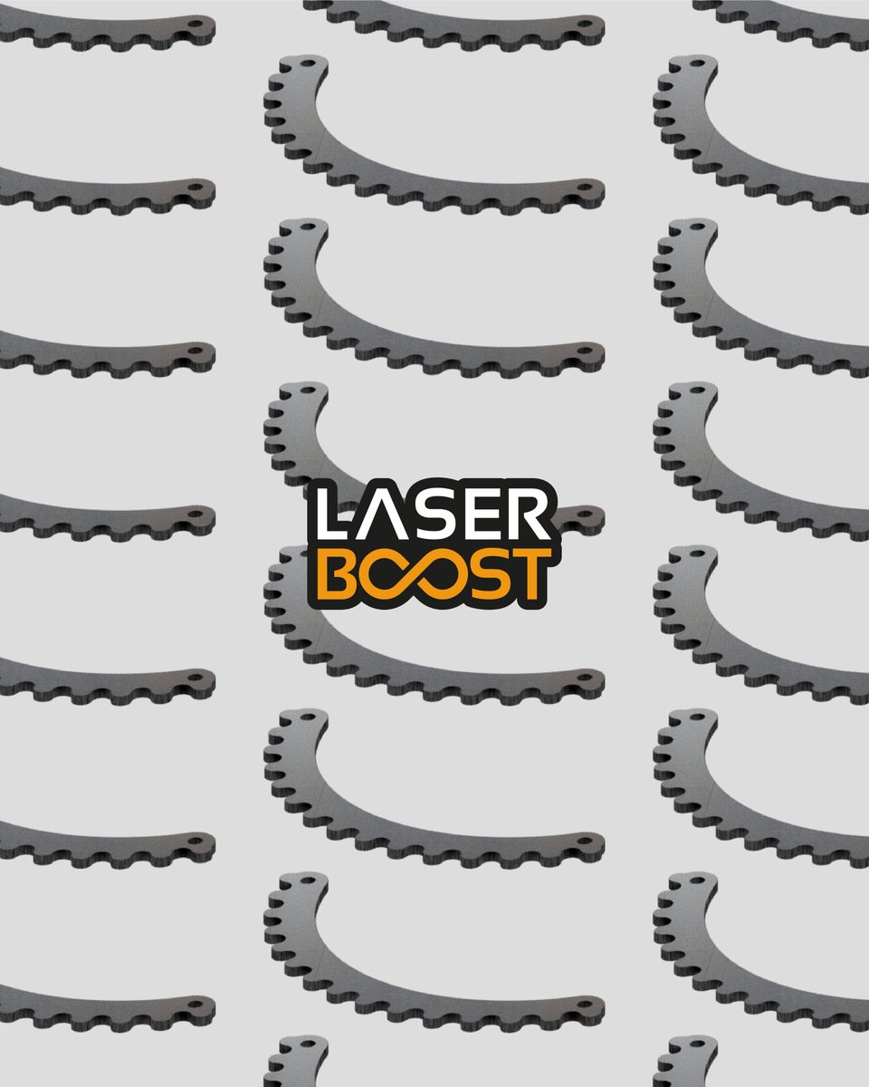 El acero al carbono es un material resistente y versátil, ideal para cortes precisos y pliegues definidos. 🖤

Su acabado oscuro y su buen comportamiento mecánico lo hacen perfecto para piezas funcionales y de estética industrial. ¡Robusto, fiable y hecho para durar!

#LaserBoost