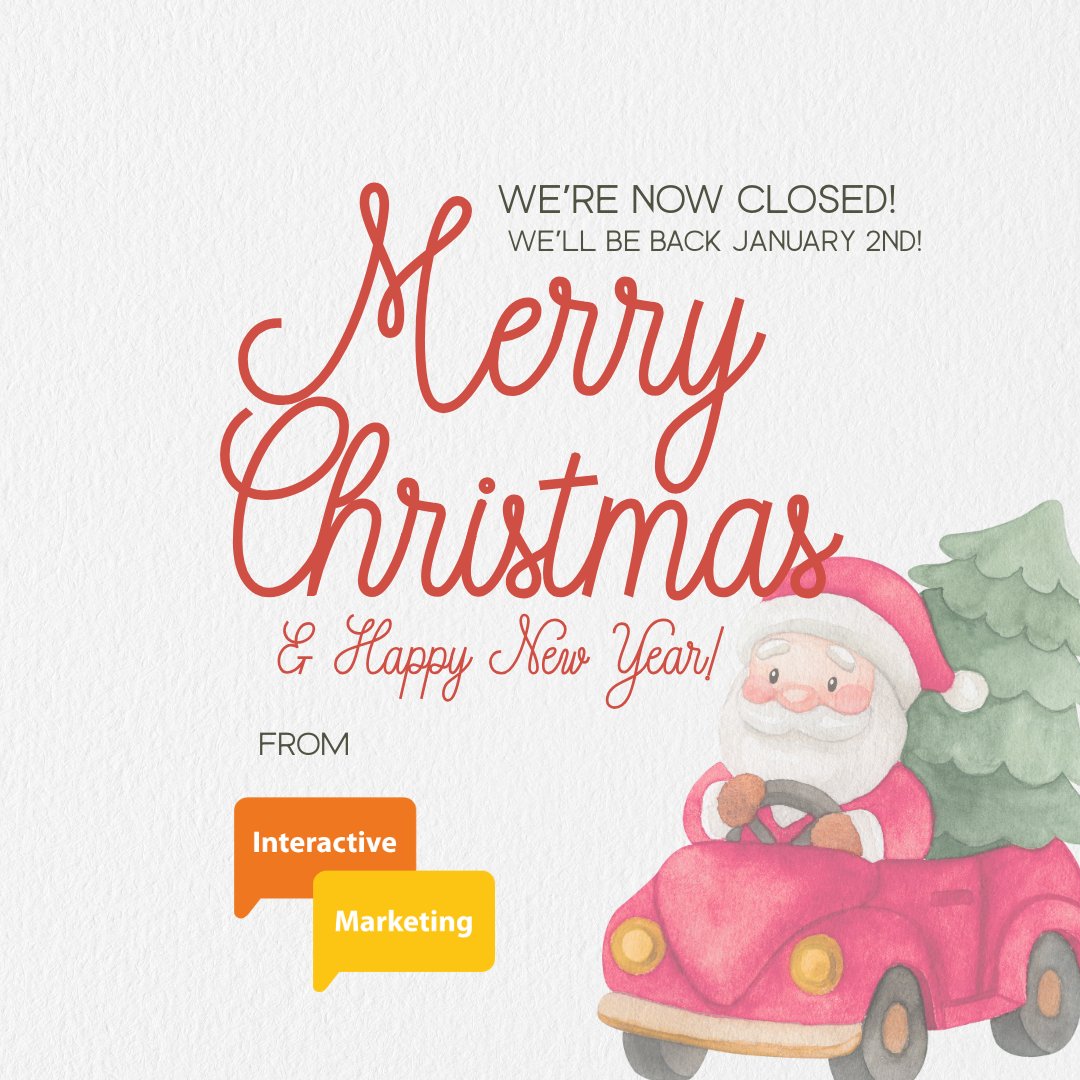 IM_Socials's tweet image. IM is now closed for the festive period!🎄✨

Thank you to all our clients both loyal and new for joining us this year, it has been an absolute pleasure to work with you this year! We wish our lovely followers, clients and staff a Happy Christmas! 

Returning on 02.01.2026 🥂