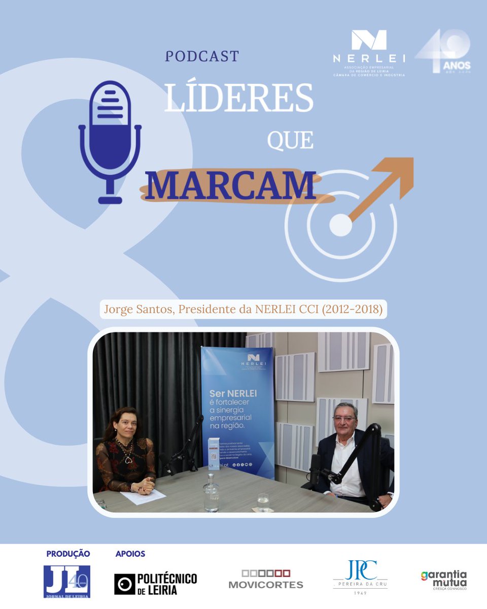🎙️ Já está disponível o Episódio 8 do podcast “Líderes que Marcam”!

Nesta conversa, Jorge Santos partilha a sua jornada na liderança, os desafios superados, os valores que fazem a diferença e o seu legado no desenvolvimento da região. 

🔗Ouça aqui: open.spotify.com/episode/3oOyW6…