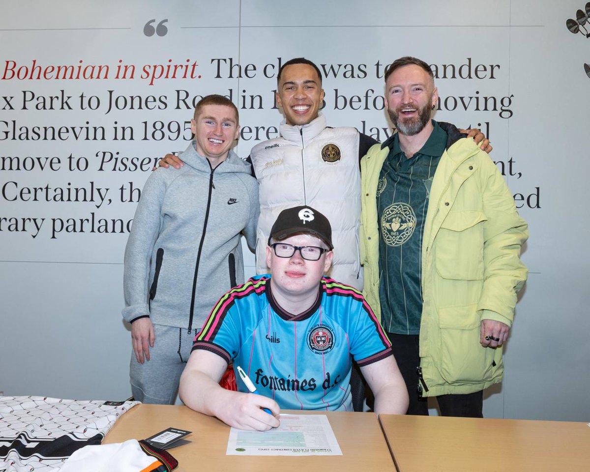 Thanks for your support Tadhg! 🔴⚫️