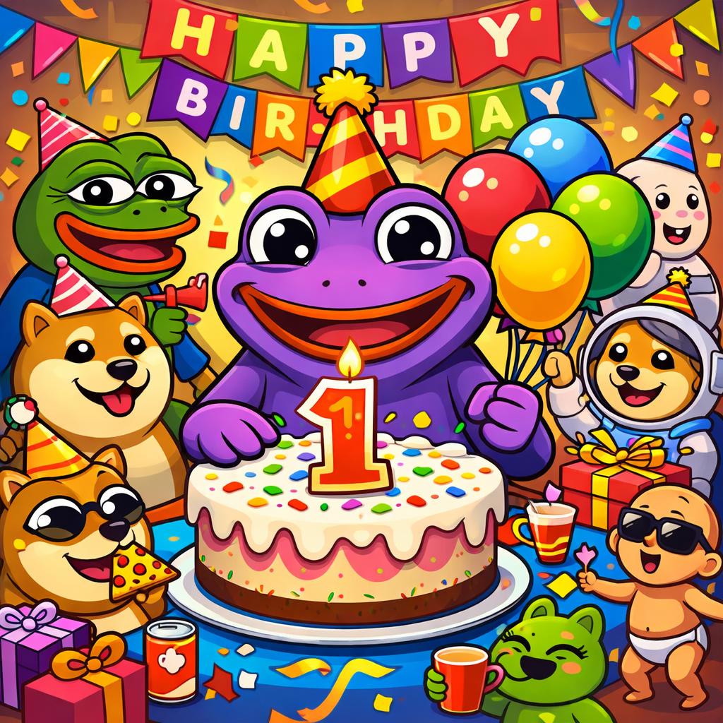 Thank you to our users for an incredible first year! Today we turn 1 and excited for what year 2 has to offer! #Solana #pumpfun