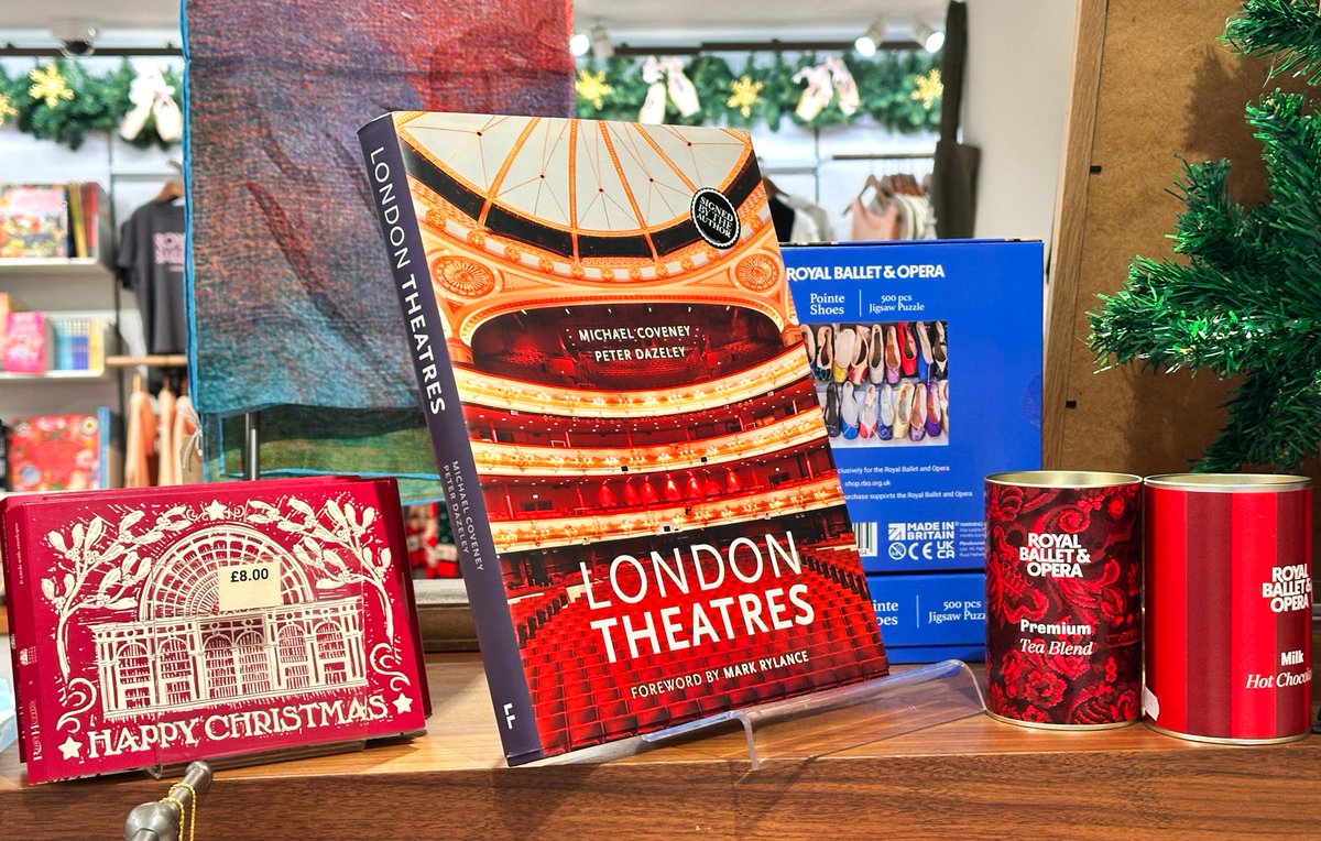 A very big thank you to the Royal Opera House gift shop for selling my London Theatres book, featuring the ROH on the cover it has been selling exceedingly well. <a href="/rbo_org/">Royal Ballet and Opera</a>