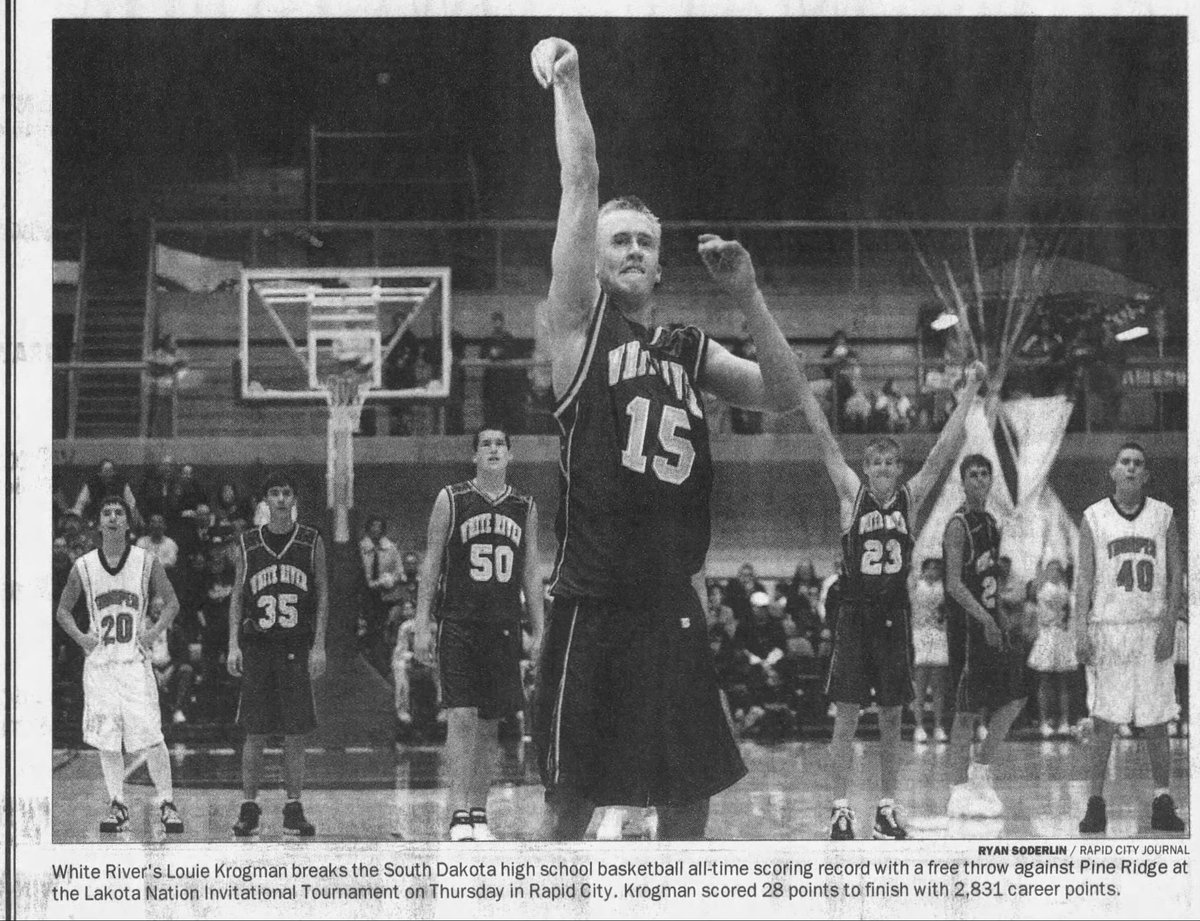 South Dakota High School Basketball Hall of Fame tweet media