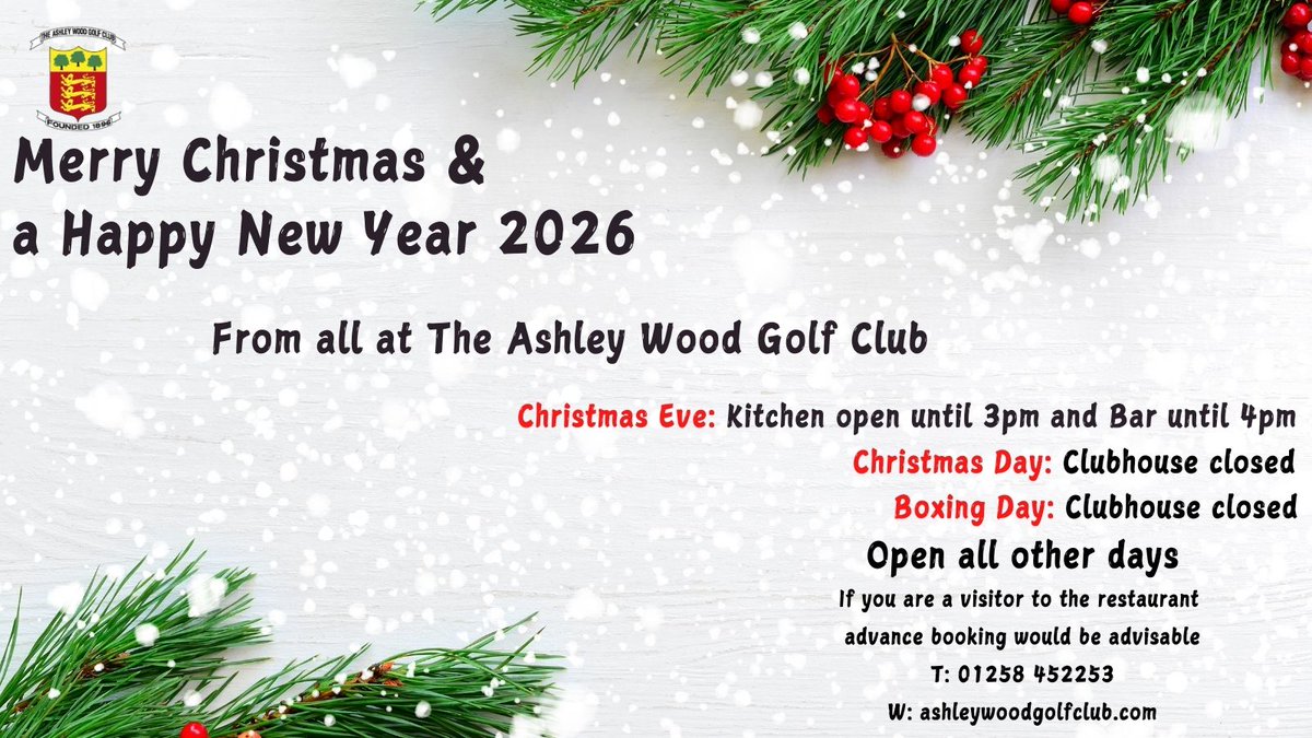 THE ASHLEY WOOD GOLF CLUB tweet media