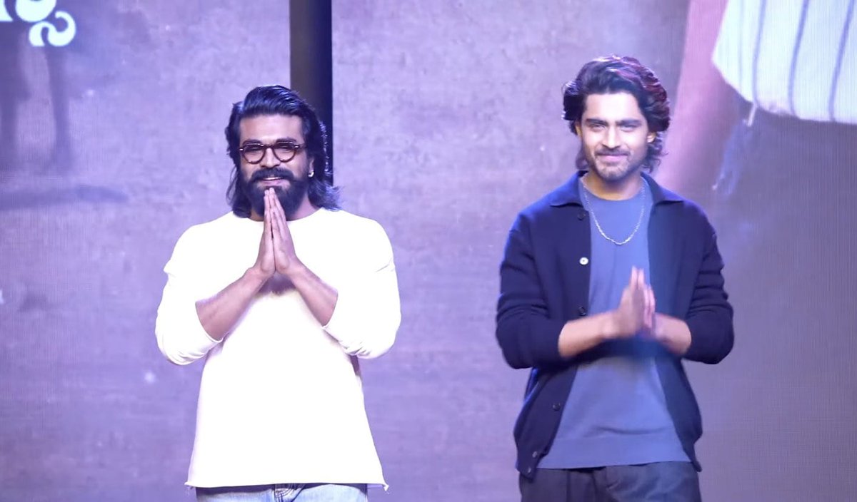 Bro casually created the best looks with just Tshirt 
"He doesn't wear the clothes; he brings them to life

#RC #ChiruthaForChampion