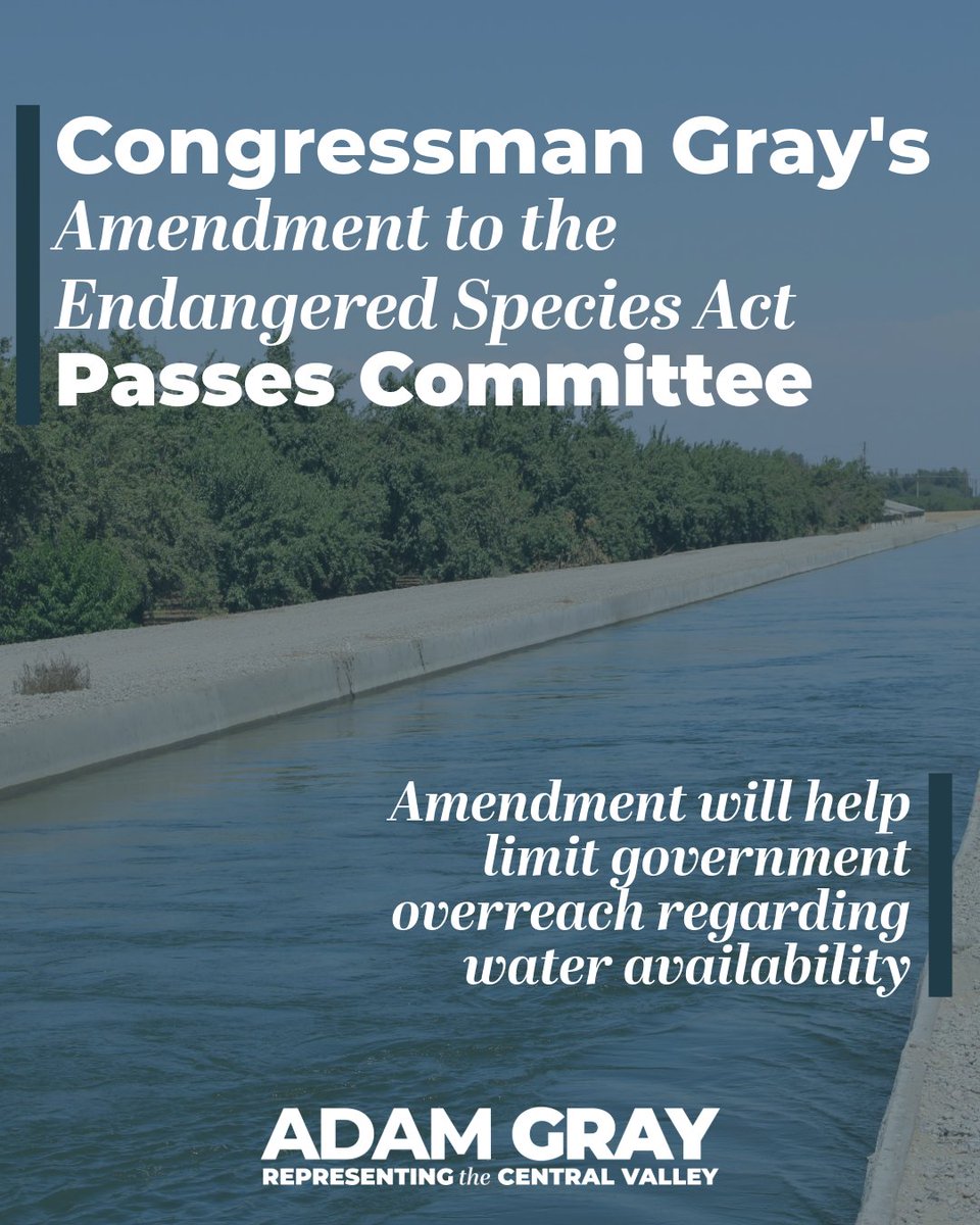 Congressman Adam Gray tweet media