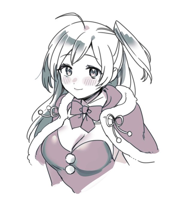 萩風…そんな…堂々と乳を出して… 