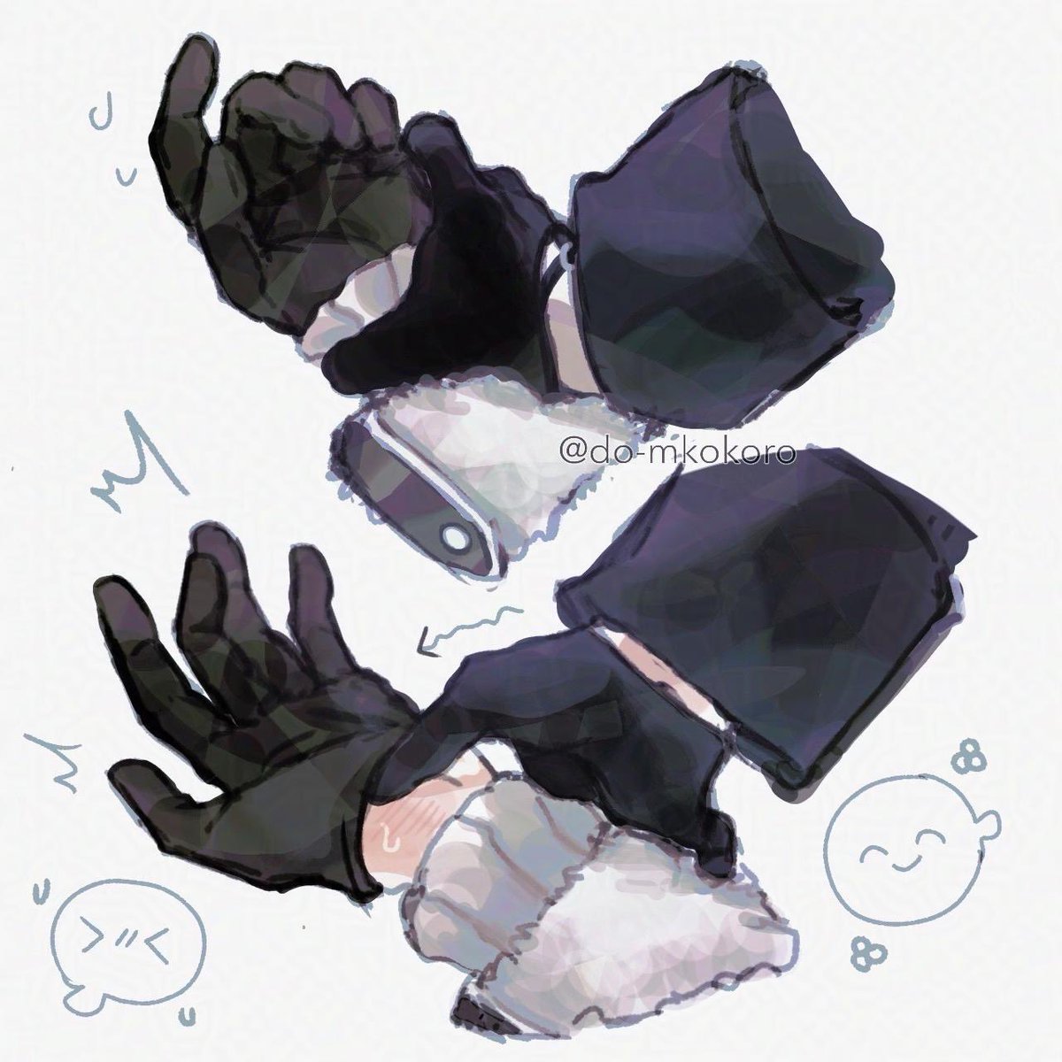 do_mkokoro's tweet photo. Draw some hands fighting 🤚🫲

#faelight #flins #illuga https://t.co/WyWY3dzdea