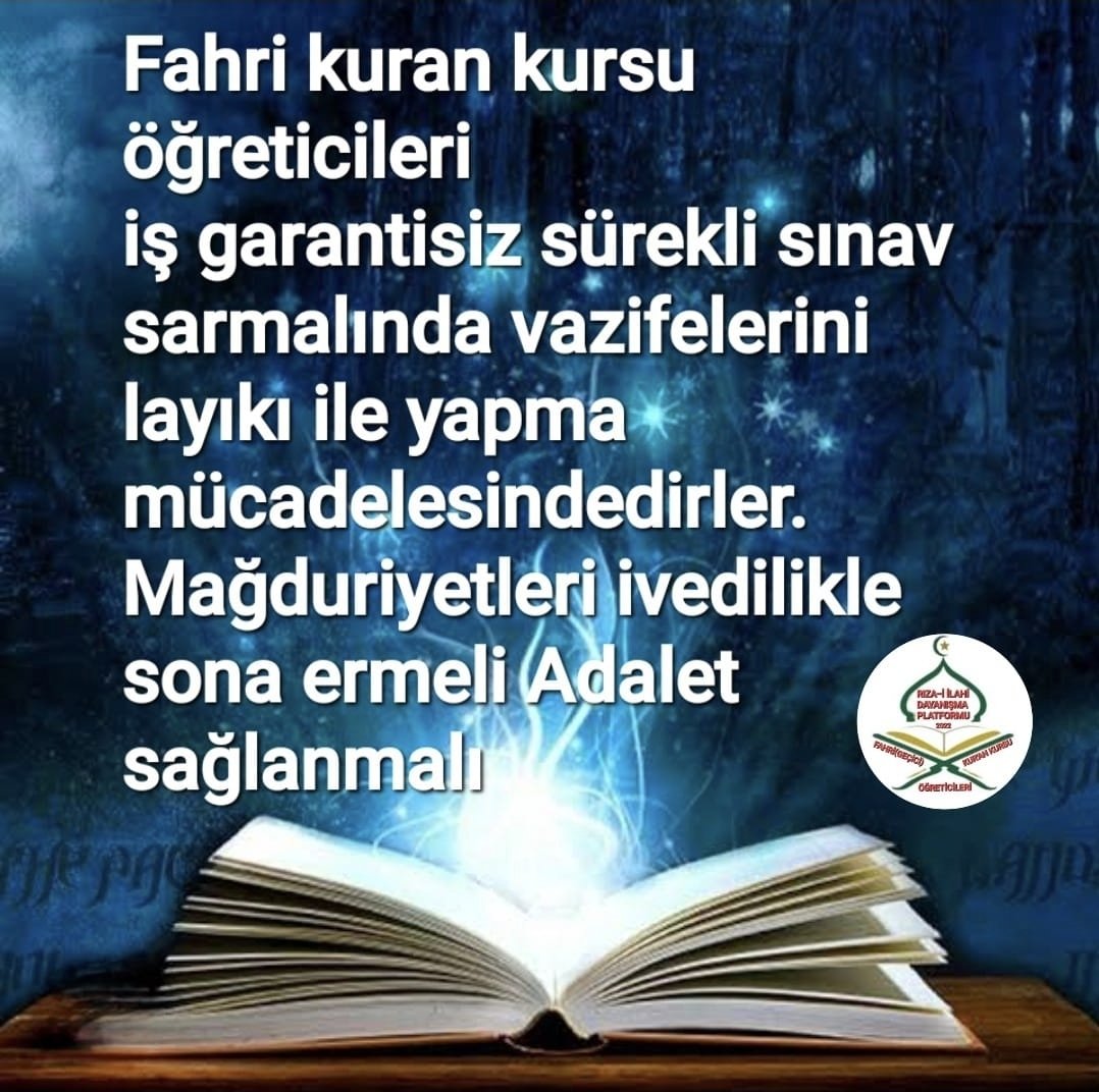 nurankarakuzu's tweet photo. İşini değerli bilip gönlümüzü verdiğimiz mesleğimizi, her an çalışma  hakkımız alınacak korkusuyla yapmak istemiyoruz.
Fahri (Geçici) Öğreticilere #sözleşme 

@RTErdogan
@dbdevletbahceli
@mehmetsaityaz 
@AvOzlemZengin
@AyanNilhan
@DIBSafiArpagus
@csgbakanligi 
@Avkthalilozturk https://t.co/UYCuBSvZaL