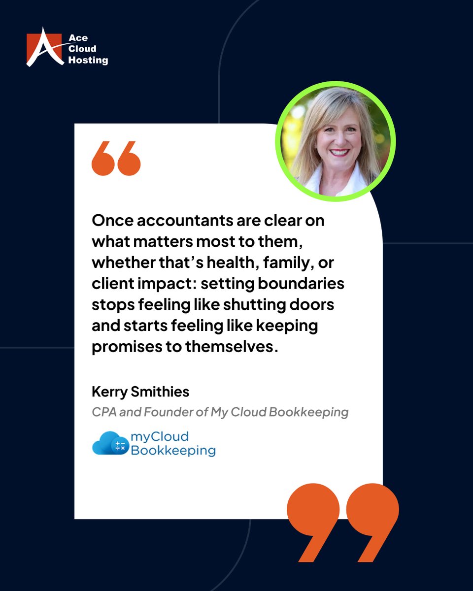 Boundaries are not barriers. They are commitments to what you value most.

<a href="/KerryVancouver/">Kerry Smithies</a>, CPA and Founder of My Cloud Bookkeeping, shares how aligning priorities with personal values helps accountants stay grounded and focused in a demanding profession.

What do you think?