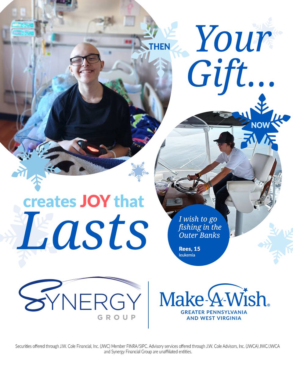 MakeAWishPAWV's tweet photo. Rees went from a 6-month hospital stay fighting leukemia, to the deep-sea fishing charter of his dreams— all thanks to supporters like you. Help make more wishes come true --> https://t.co/9rMqZdGTqR https://t.co/nU4ppnXhKi