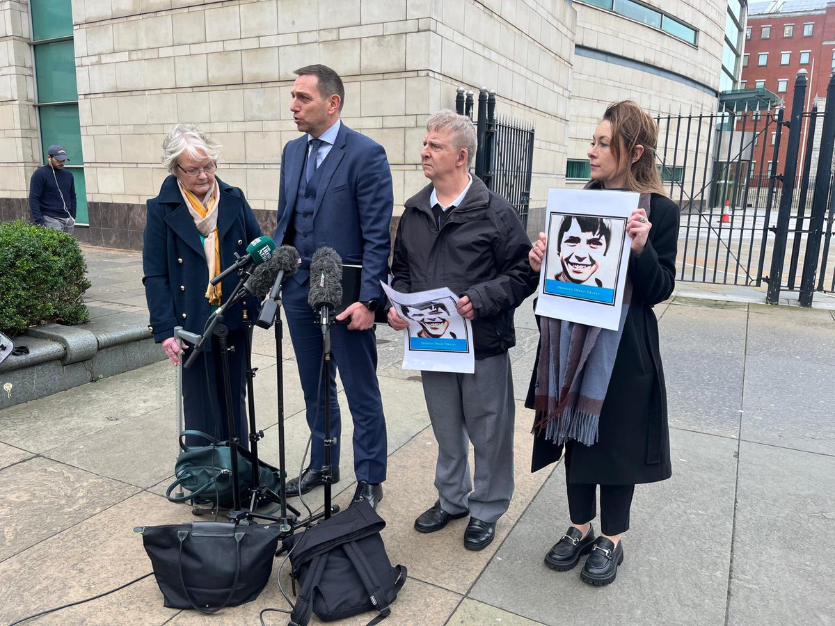 Family of Desmond Healey (14) shot dead by a British soldier in 1971 welcome todays inquest findings👇