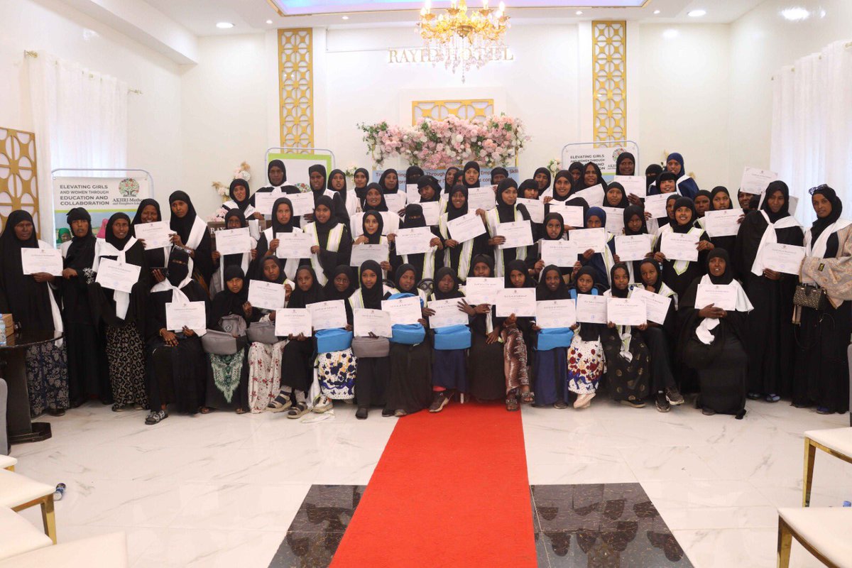 Jannogale's tweet photo. Today we celebrate 65 graduates—mothers and daughters from Digaale IDP outside Hargeisa—who completed Akhri’s Literacy School 📚✨ Education that empowers generations and builds stronger communities. https://t.co/JG2a50lcnS