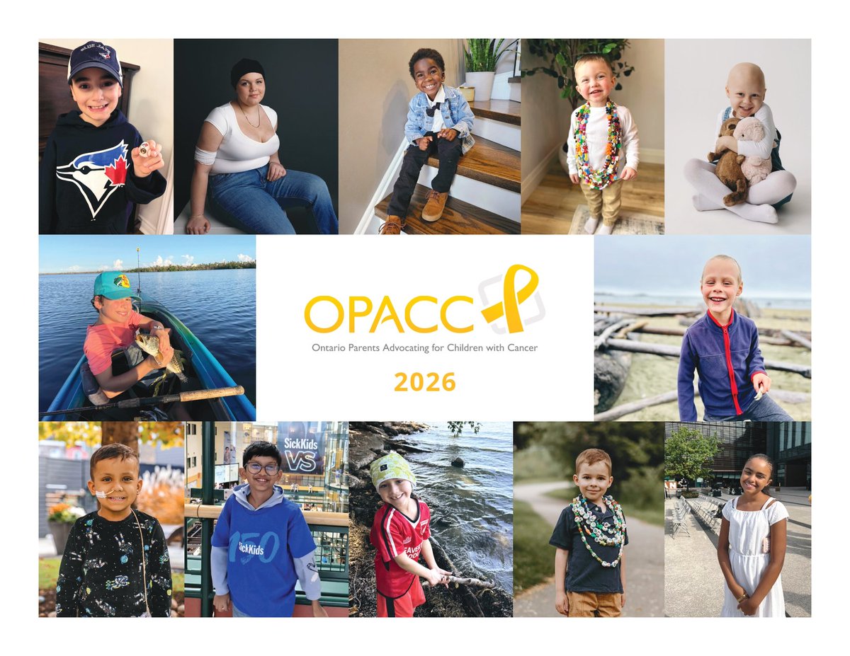 OpaccOrg's tweet image. Our first batch of OPACC 2026 #calendars is ready to mail out today! Thanks to everyone who purchased one (or 30!) - each purchase supports our free programs &amp;amp; services for #childhoodcancer families. Order your copy at: opacc.org/shop