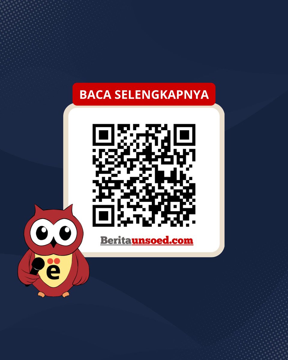 Teruntuk aku, selamat merayakan hari pertama tangismu disambut alam raya. 

Baca selengkapnya di sini:
beritaunsoed.com/2025/12/18/kuu…