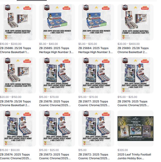 RefBrandonTolle's tweet image. Another BIG Friday Night on the horizon for tomorrow night's FNZB!
-Cosmic Chrome PYT's
-HHN 2025 PYT's
-25/26 Chrome Basketball CHEAP PYT's &amp;amp; More!
If youre not apart of my breaks, please consider joining me! zebrabreaks.com!
@midwestboxbreak @sports_district @RbiCru7