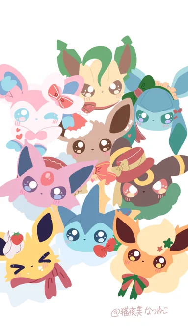 クリスマス楽しみ! #ポケモンイラスト