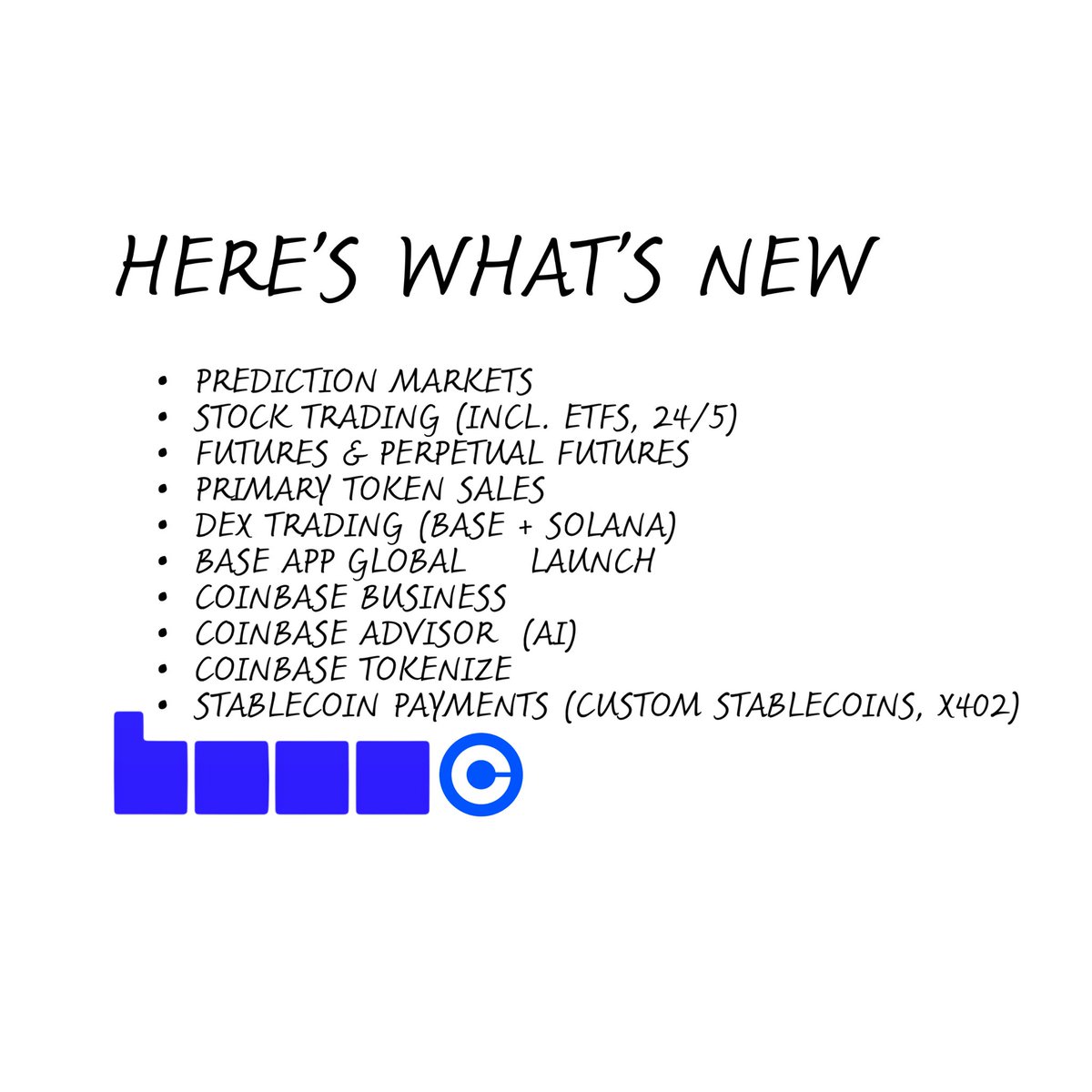 darkhourspd's tweet image. Here’s what’s new on @coinbase x @base
@brian_armstrong