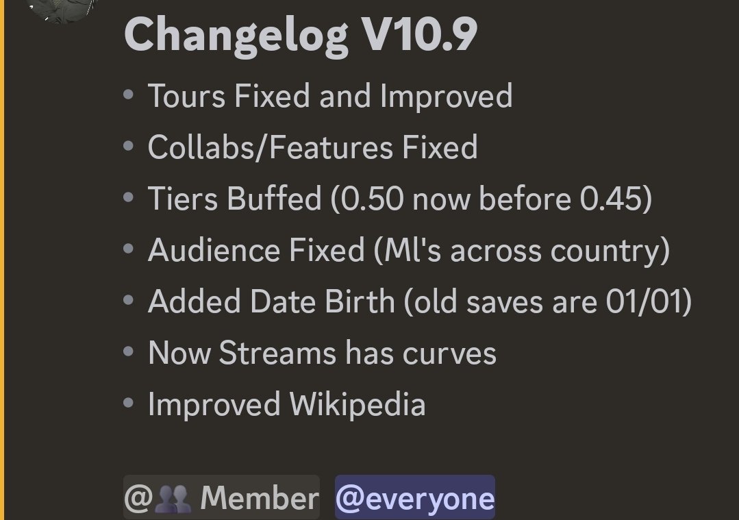 V10.9 Out now ( Rap Empire Simulator 2)