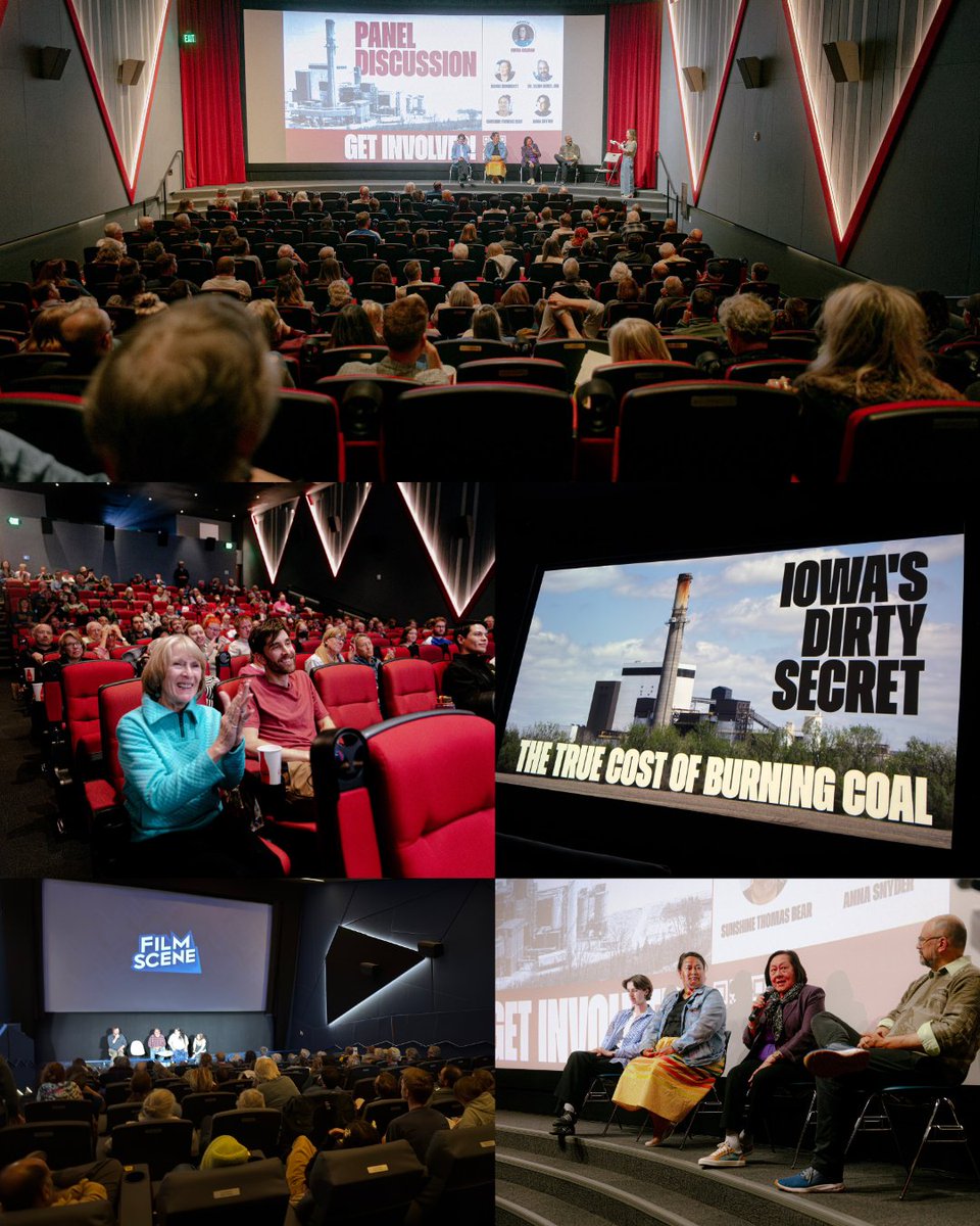 CleanUpMidAm's tweet image. 2025 was another milestone year for Clean Up MidAm, and we’re deeply grateful to every coalition member who helped make it possible.

Our documentary, Iowa’s Dirty Secret, exposed the true cost of MidAmerican’s coal plants through sold-out screenings across the state. After…