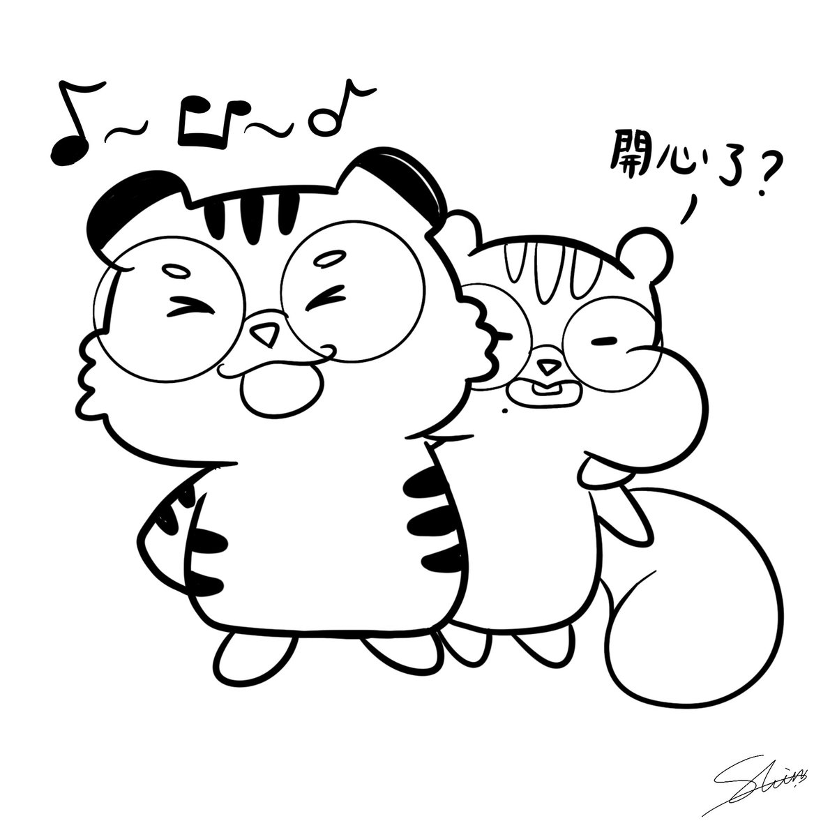 shh_zone's tweet photo. 🐯: Hyung~ Pull me up next time!
🐿️: Ye~~
.
🐯: Hyung~~~~
🐿️: ……
.
🐯: ✌🏼
🐿️: 😮‍💨
.
🐯:  ♪
🐿️: Satisfied now? You happy?

#Oner #Doran #Onran https://t.co/FuyYlLsi3L