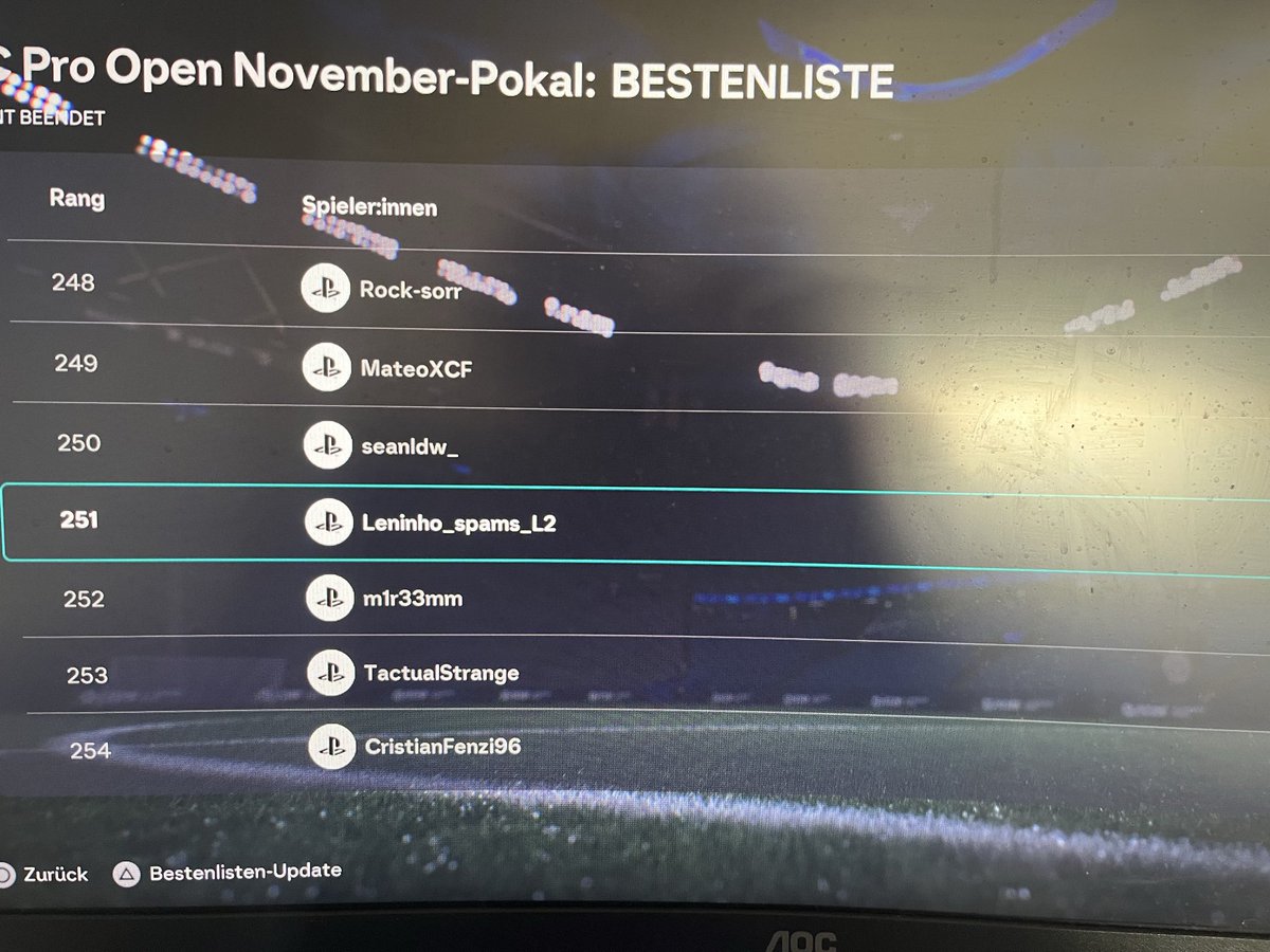 LeninhoFIFA's tweet photo. #251 in November Ladder✅ https://t.co/MFmYqXVo18