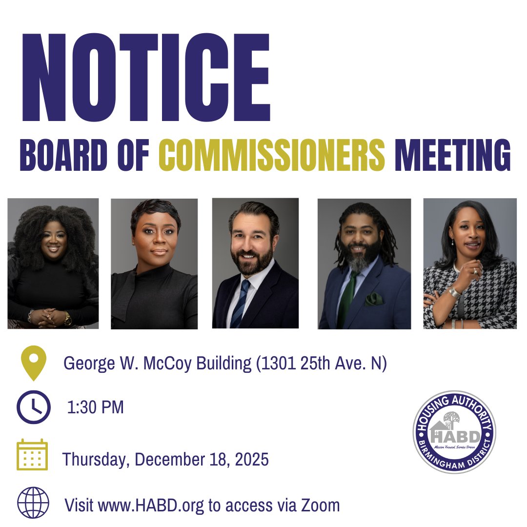 Birmingham Housing Authority tweet media