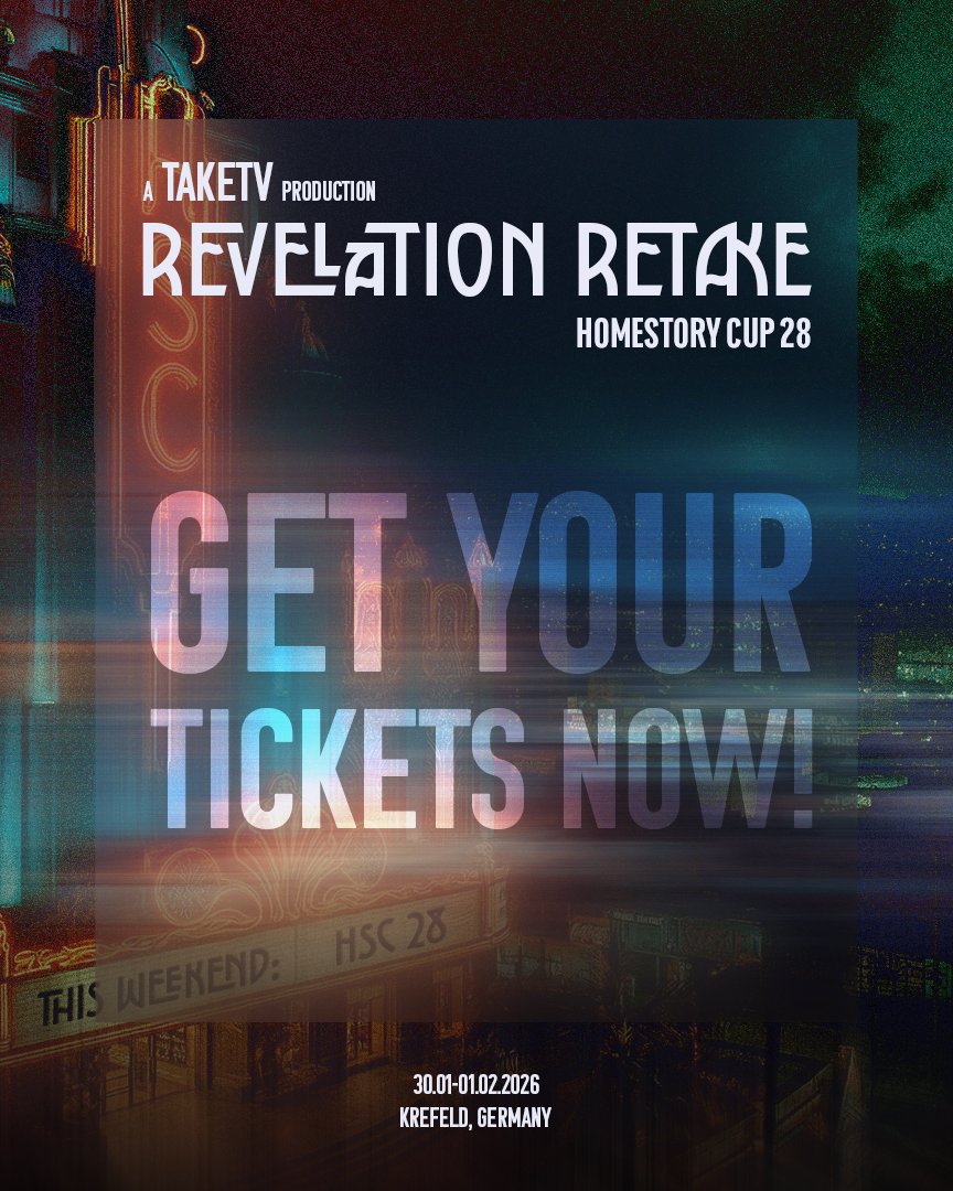 Let’s be real: Nobody actually wants socks for Christmas.

Give them what they really want: High-level StarCraft, our cozy and renovated bar, and pure action.

Homestory Cup 28 is calling. Be a legend and put tickets under the tree! 🎄🎁 👉 eventbrite.de/e/homestory-cu…