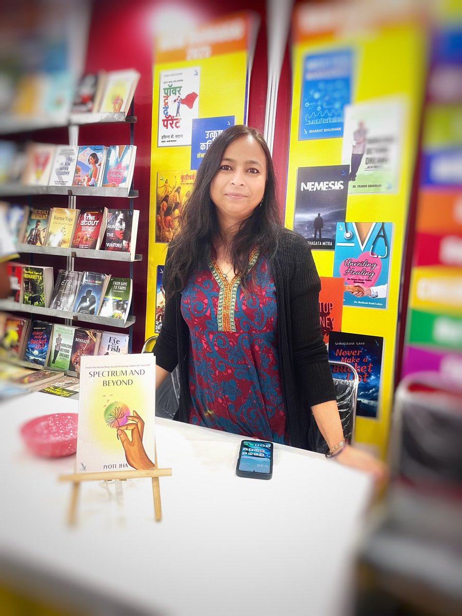 Imjyoti5's tweet photo. Proudly powered!
‘Spectrum and Beyond’
#AuthorCorner Vishwakarma Publications @VPBooks
Order your copy-
https://t.co/xAP549uUVQ
#AutismAwareness #ASD #Spectrum #InclusiveWorld #Autism https://t.co/Bxj3goxrqV