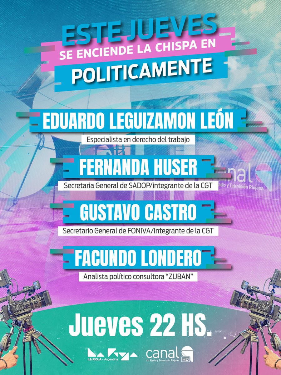 💥 ¡ÚLTIMO PROGRAMA DEL AÑO!

😎 Nos vemos esta noche para pensar, discutir y entender juntos la política.